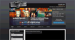 Desktop Screenshot of birchwoodartgallery.com